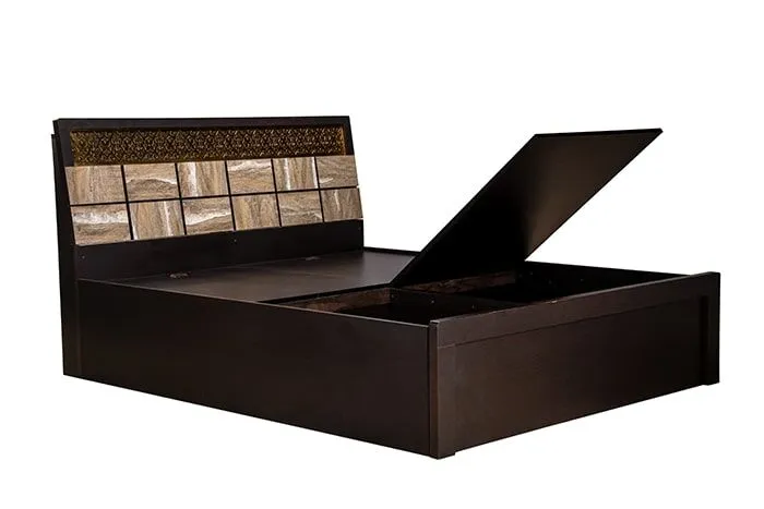VIVDeal Light Checker Dark Queen Bed
